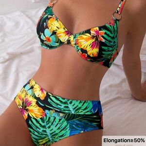 Tropical Floral Bikini Set